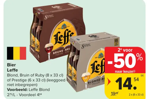 Promotie: Bier Leffe