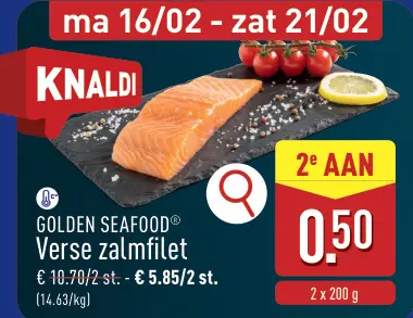 Promotie: Verse zalmfilet