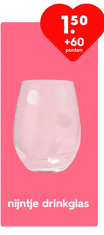 Promotie: nijntje drinkglas