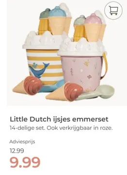 Aanbieding: Little Dutch ijsjes emmerset