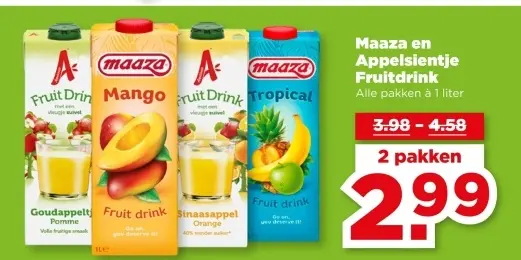 Aanbieding: Fruitdrink
