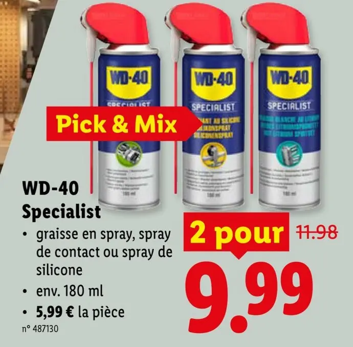 Offre: WD-40 Specialist