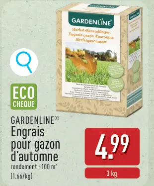Offre: Engrais pour gazon d'automne