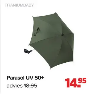 Aanbieding: Parasol UV 50+