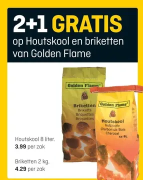 Aanbieding: Houtskool en briketten