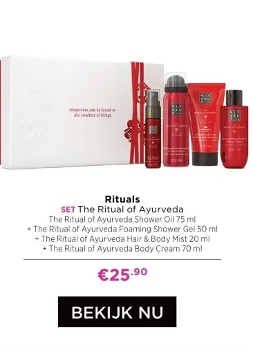 Aanbieding: The Ritual of Ayurveda