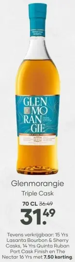 Aanbieding: Glenmorangie Triple Cask
