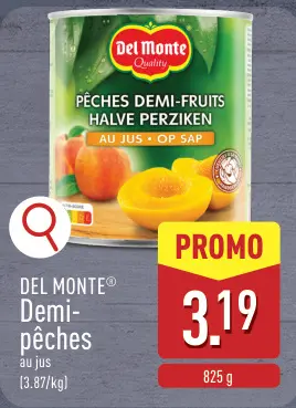 Offre: Demi-pêches