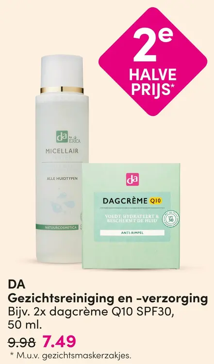 Aanbieding: Gezichtsreiniging en -verzorging
