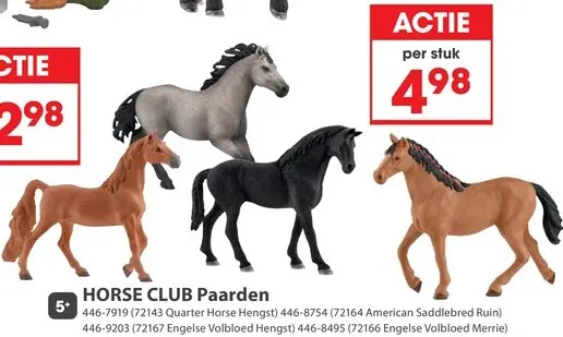 Aanbieding: Horse Club Paarden