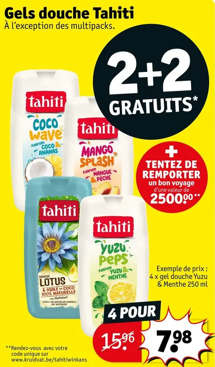 Offre: Gels douche