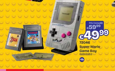 Offre: 72046 LEGO Super Mario Game Boy