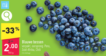 Aanbieding: Blauwe bessen