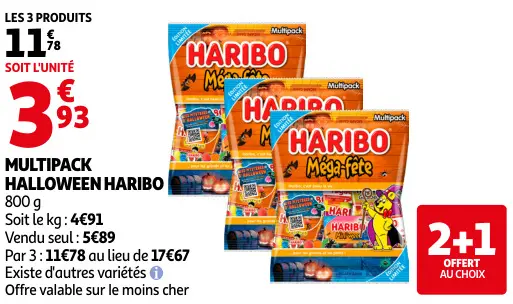 Promotie: Multipack Halloween Haribo