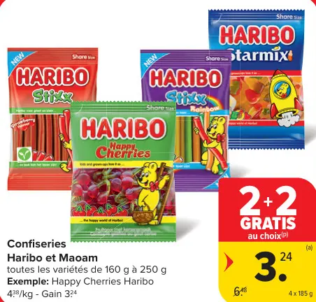 Offre: Confiseries