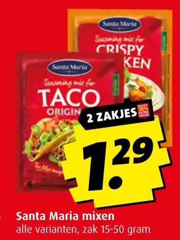 Aanbieding: Santa Maria mixen