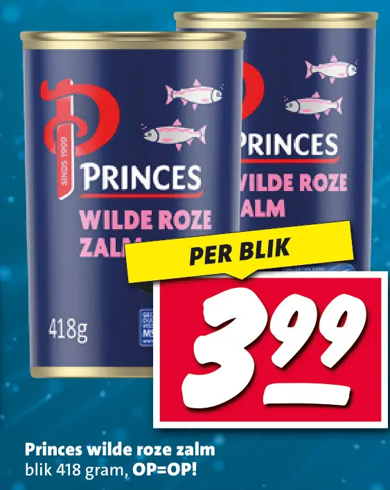Aanbieding: wilde roze zalm