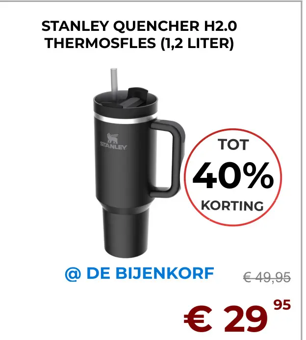 Aanbieding: Quencher h2.0 thermosfles