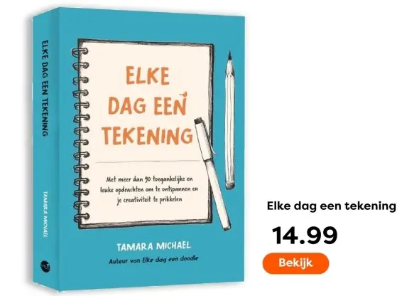 Aanbieding: Elke dag een tekening
