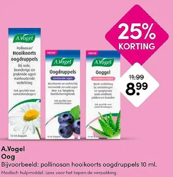 Aanbieding: A.Vogel Oog