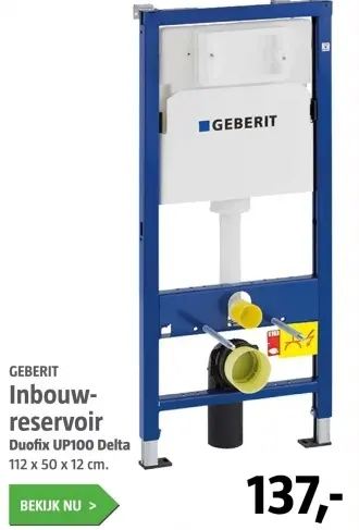 Aanbieding: Inbouw-reservoir