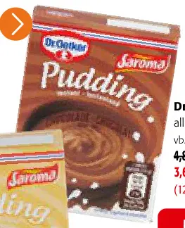 Promotie: Pudding
