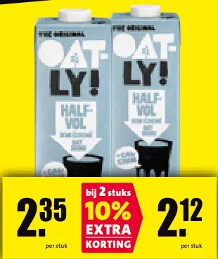 Aanbieding: Haverdrink halfvol