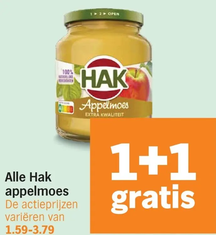 Aanbieding: Appelmoes