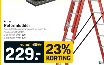 Aanbieding: Reformladder