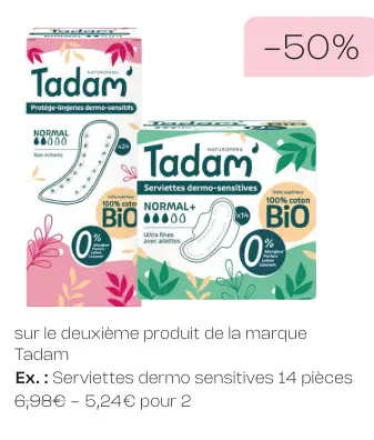 Offre: Serviettes dermo sensitives 14 pièces