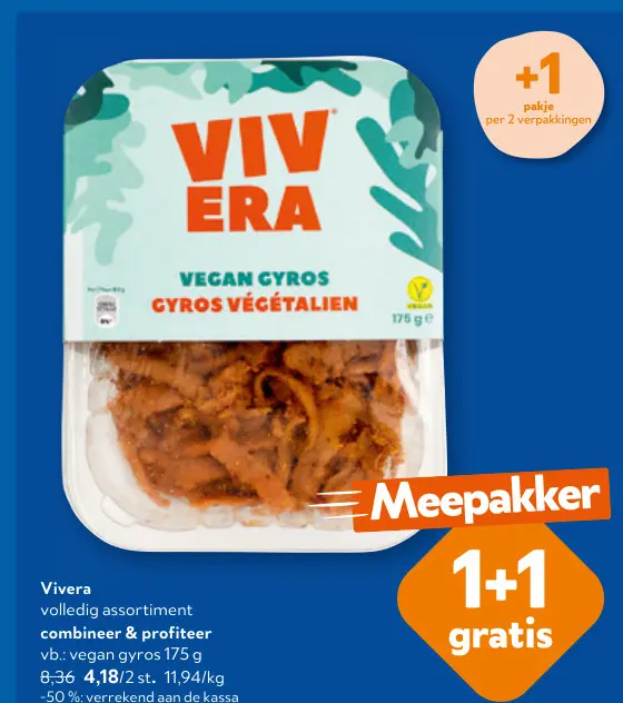 Promotie: Vegan gyros