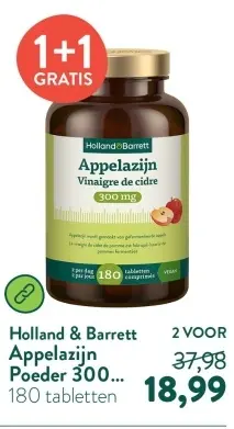 Aanbieding: Appelazijn Poeder