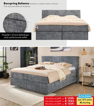 Aanbieding: Bahama boxspring