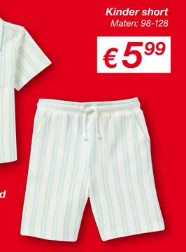 Aanbieding: Kinder short