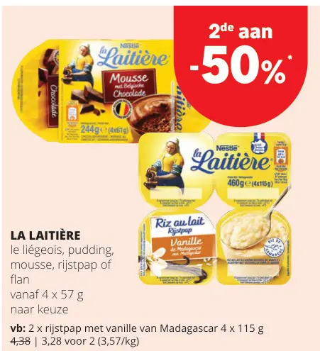 Promotie: La Laitière