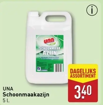 Aanbieding: UNA Schoonmaakazijn