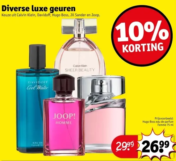 Aanbieding: Diverse luxe geuren