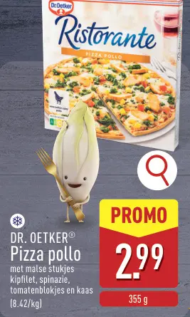 Aanbieding: Pizza pollo