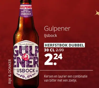 Aanbieding: Gulpener IJsbock Herfstbok Dubbel
