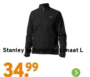 Aanbieding: Softshell jack maat L