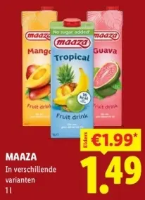 Aanbieding: Maaza
