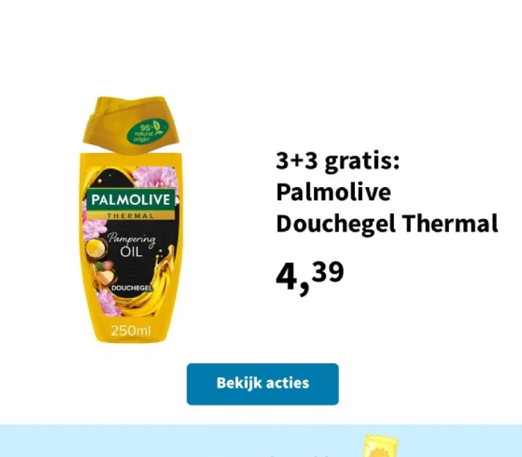Promotie: Douchegel Thermal