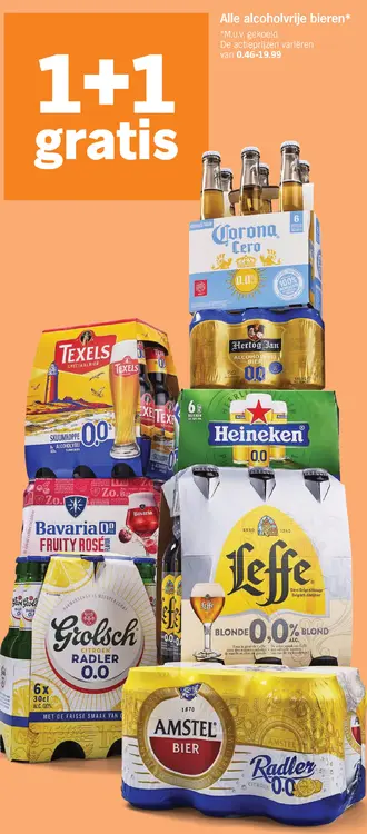 Aanbieding: Alle alcoholvrije bieren