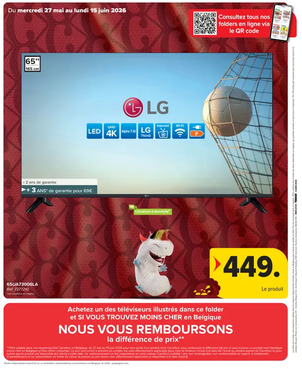 Offre: TV 65UA73006LA