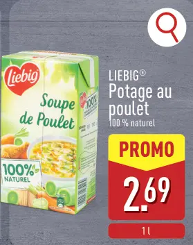 Offre: potage au poulet