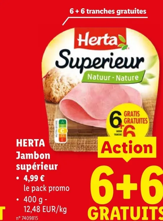 Offre: Jambon supérieur