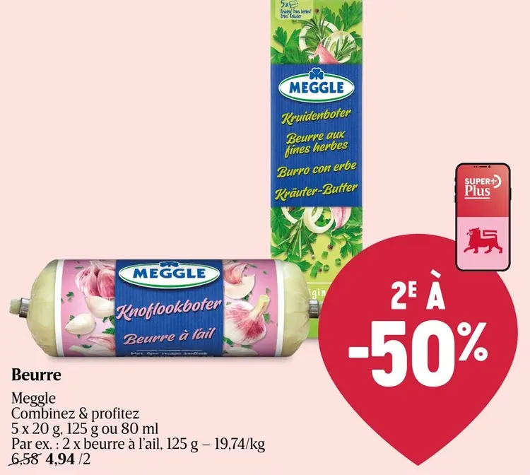 Offre: Beurre