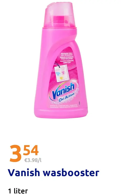 Aanbieding: Vanish wasbooster