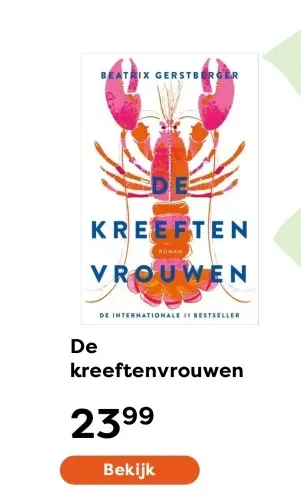 Aanbieding: Boek - De kreeftenvrouwen