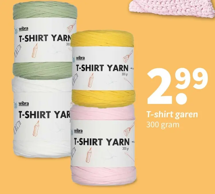 Promotie: T-shirt garen